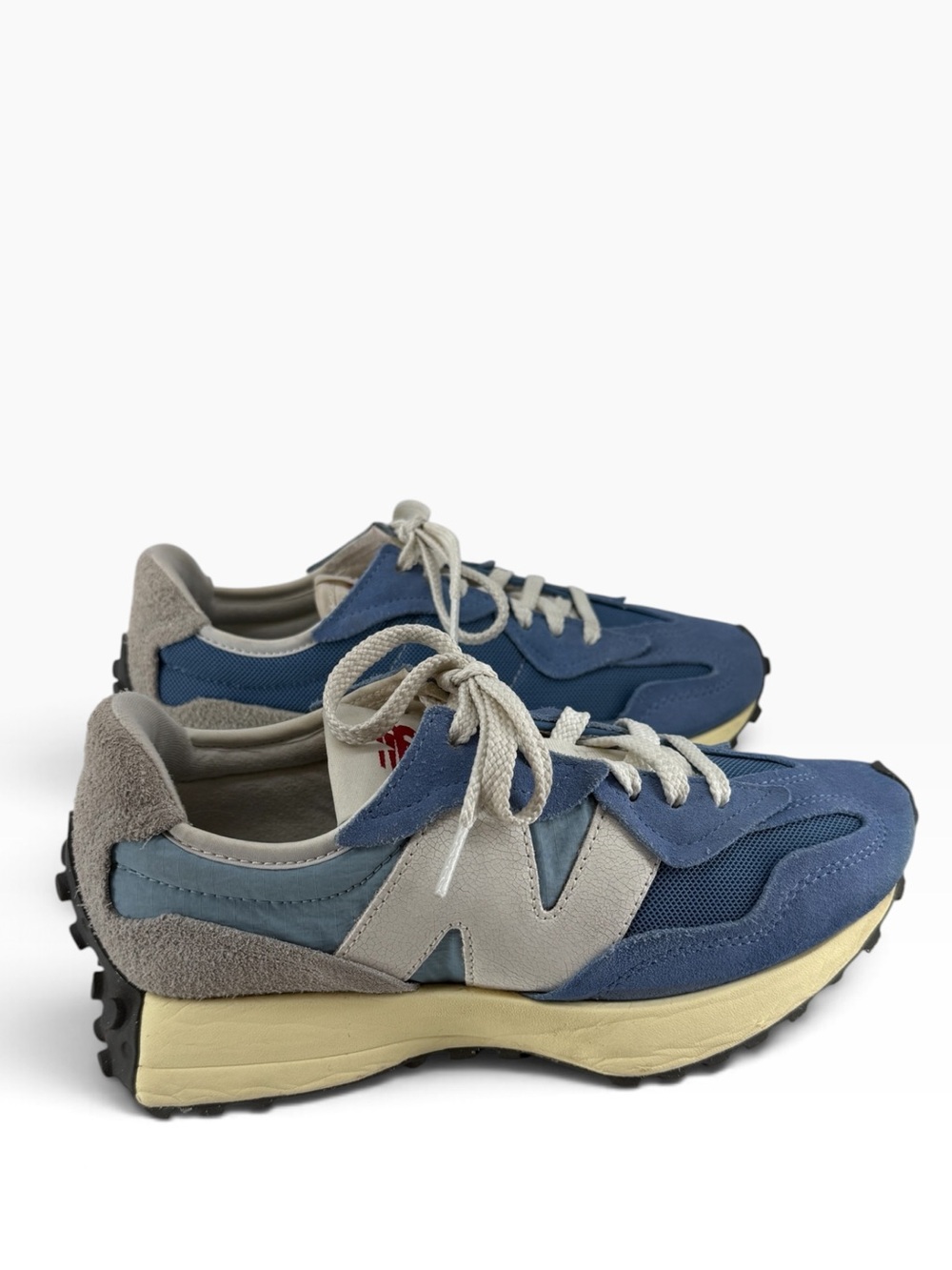 New Balance 327 Blue Laguna Sneakers Men 6.5 Women 8 U327WRA Retro Breathable